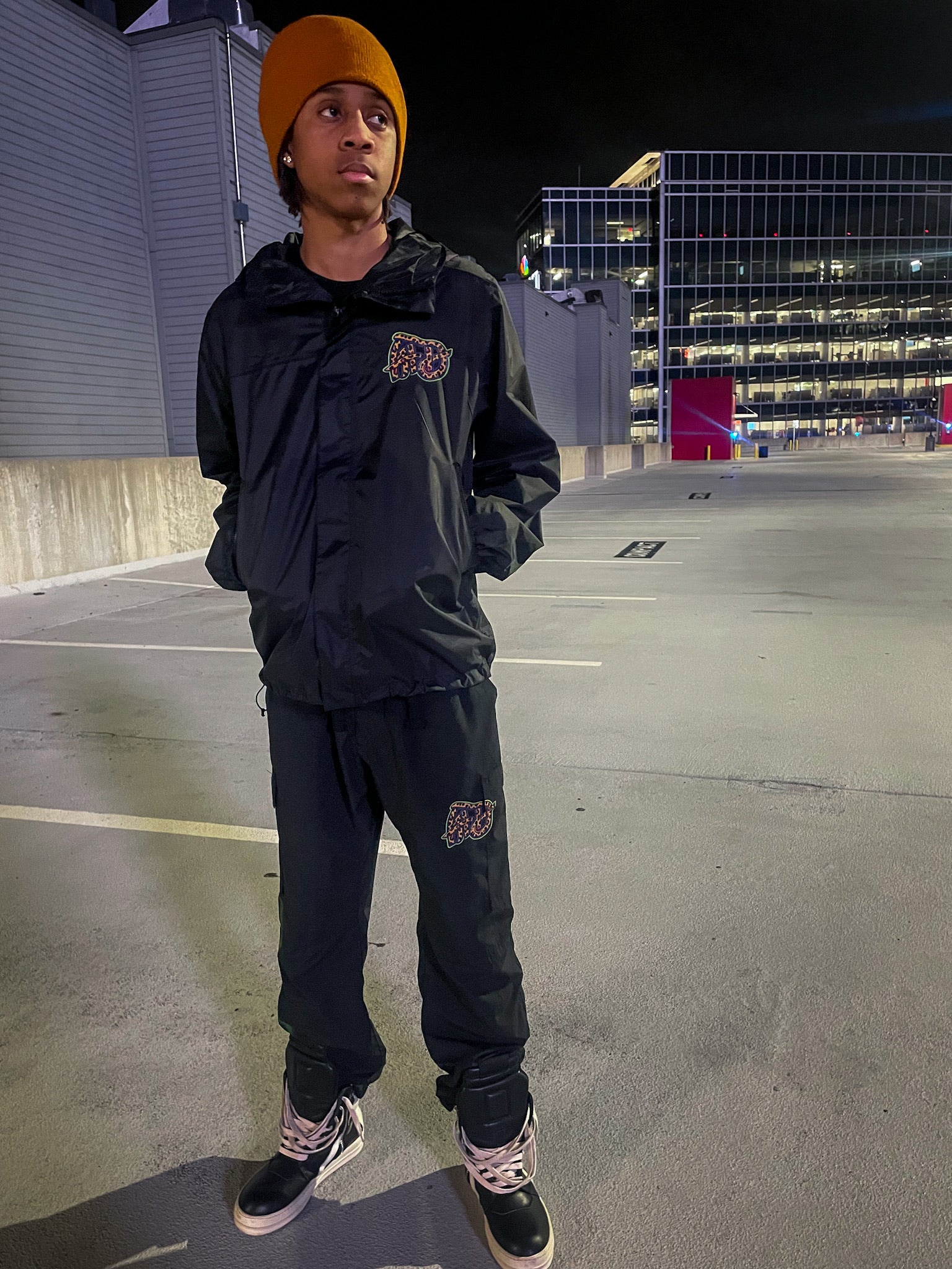 AFD cheetah print Nylon set